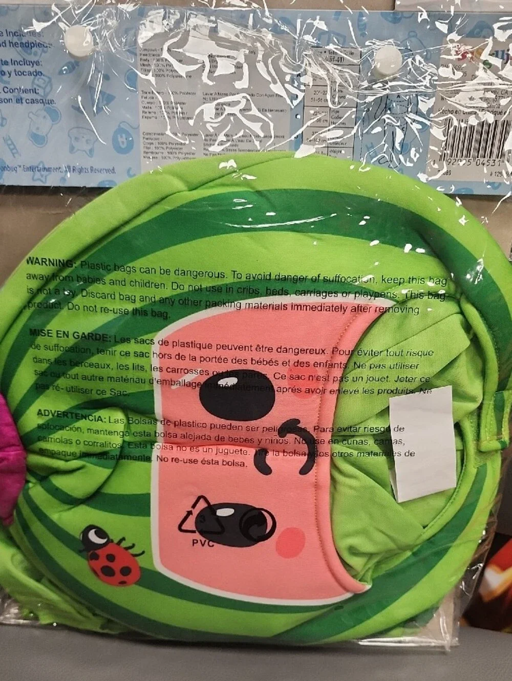 Melon Toddler Costume - Green - Unbranded